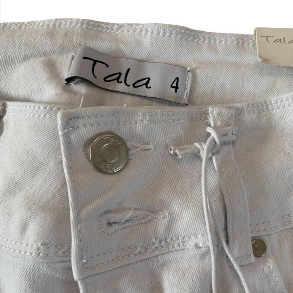 Tala White Short Pants Size 4 — image 5 of 8